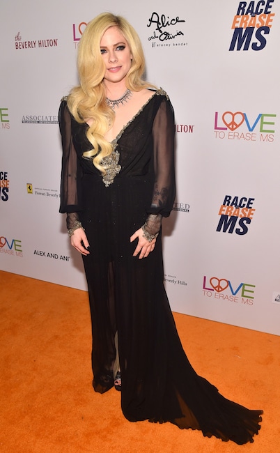 Avril Lavigne, Race To Erase MS Gala